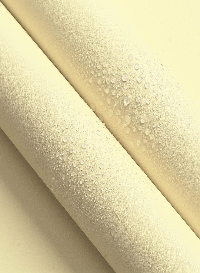 FOKRIM Plain Yellow Wallpaper for Walls (45x300) Sticker Wallpaper Peel and Stick Removable Self Adhesive Waterproof Wallpaper - Image 2